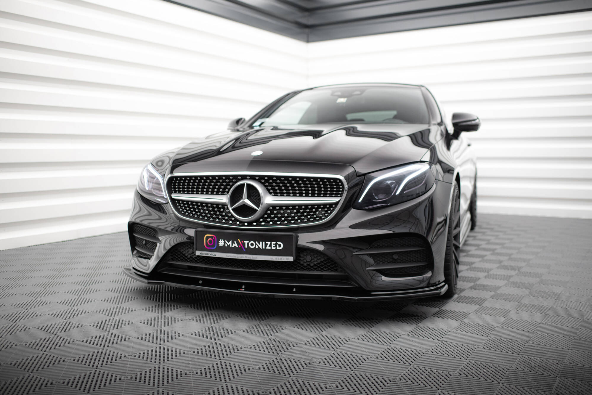 Front Splitter V.1 Mercedes-Benz E-Class W213 Coupe (C238) / Cabriolet (A238) AMG-Line / 53 AMG - 4
