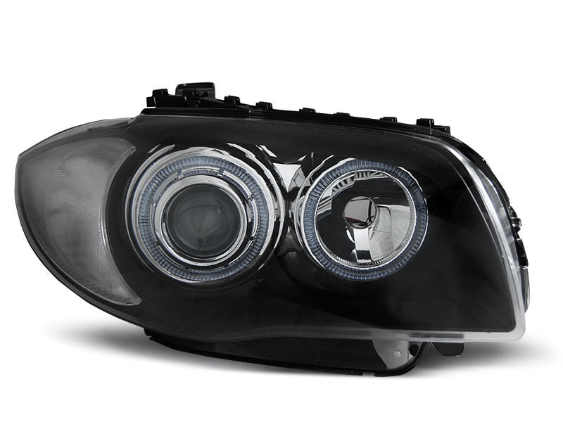 HEADLIGHTS BMW 1 E87/E81 04-07 BLACK