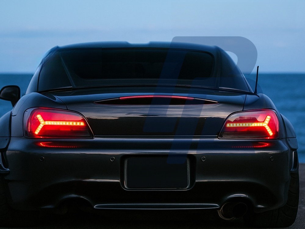 LED Tail Lights Black/Smoked for Honda S2000 AP1 2000–2003 - 6