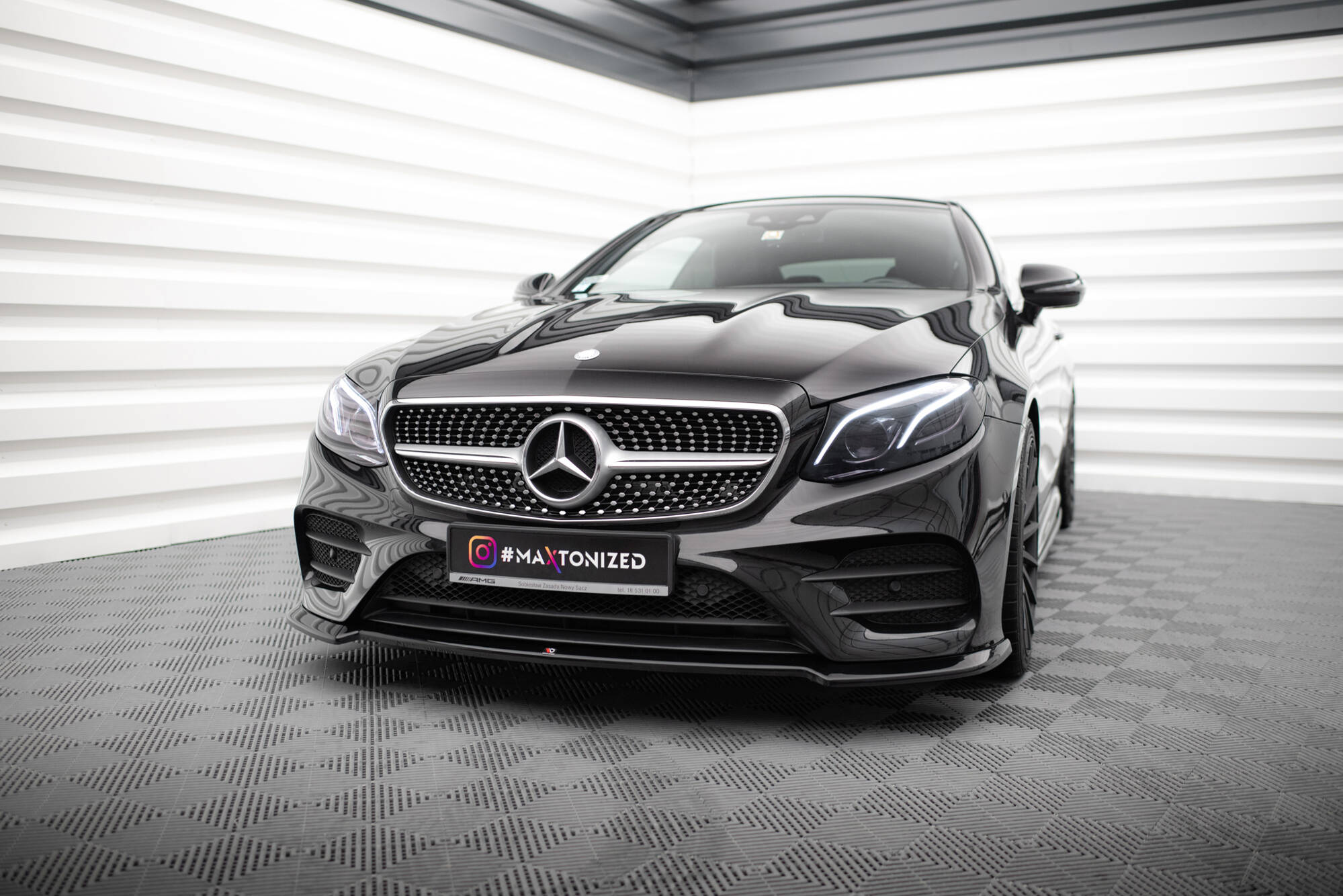 Front Splitter V.2 Mercedes-Benz E-Class W213 Coupe (C238) / Cabriolet (A238) AMG-Line / 53 AMG - 4