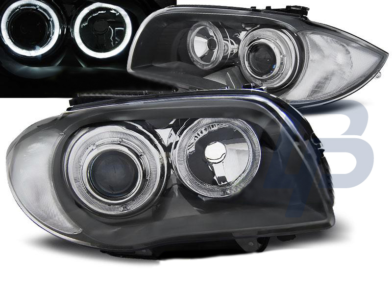 HEADLIGHTS BMW 1 E87/E81 04-07 GREY - 3
