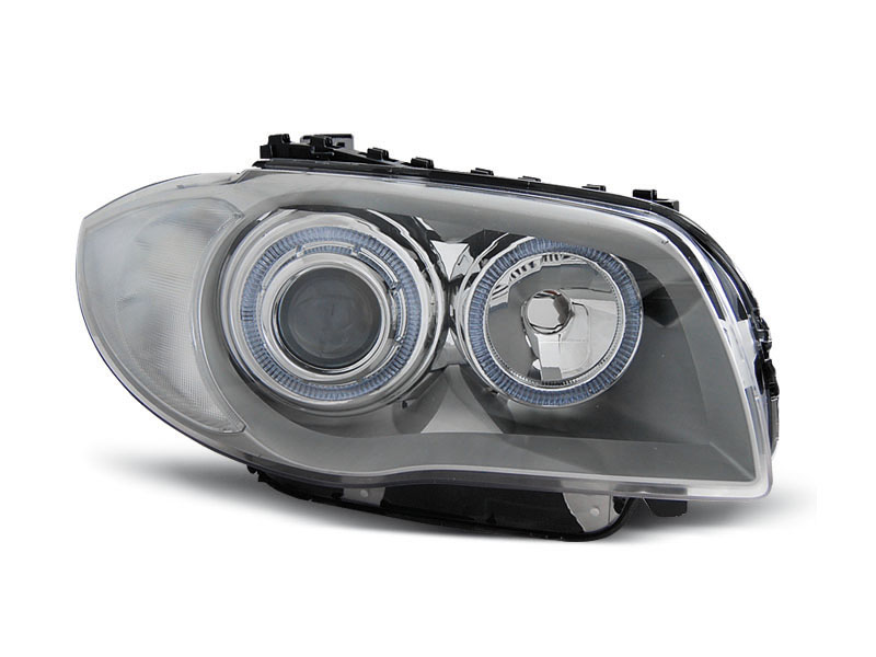 HEADLIGHTS BMW 1 E87/E81 04-07 CHROME