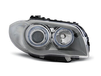HEADLIGHTS BMW 1 E87/E81 04-07 CHROME