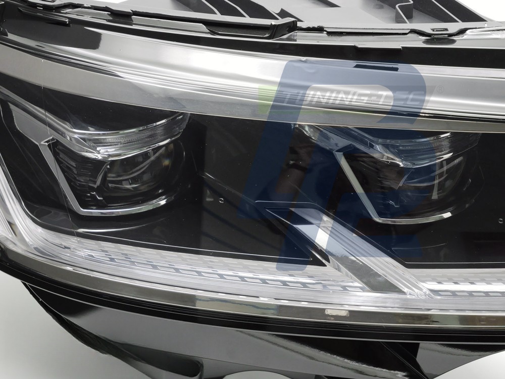 Full LED Headlights Black DRL Sequential for VW T6.1 2020–2024 - 2