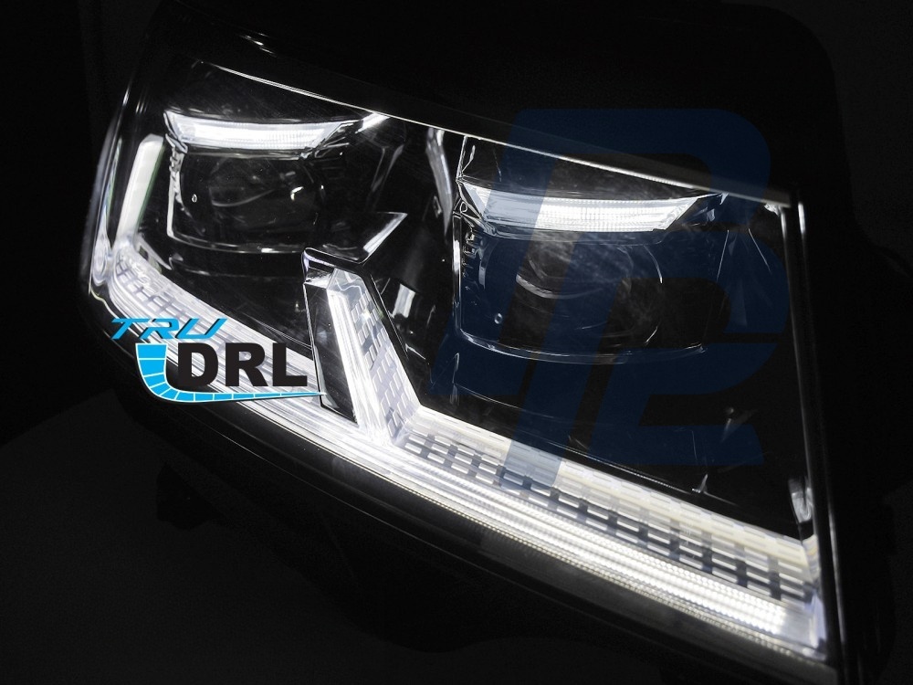Full LED Headlights Black DRL Sequential for VW T6.1 2020–2024 - 5