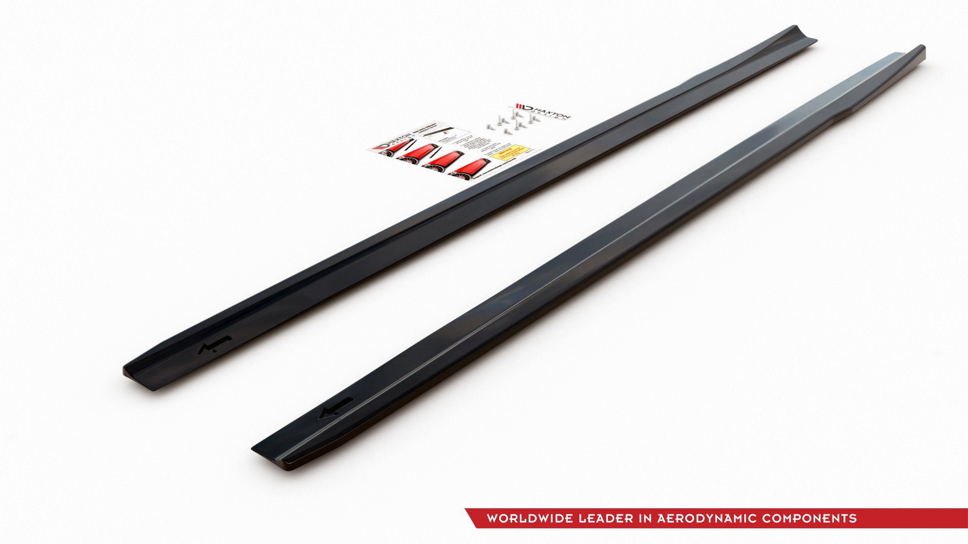 Side Skirts Diffusers V.1 Mercedes A35 AMG / AMG-Line W177 - 6