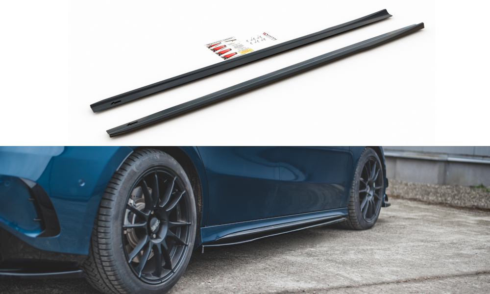 Side Skirts Diffusers V.1 Mercedes A35 AMG / AMG-Line W177
