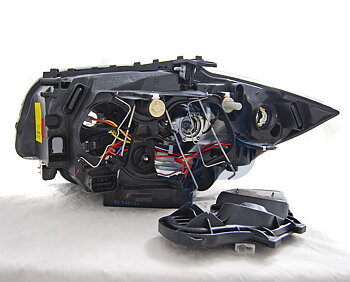 HEADLIGHTS BMW 1 E87/E81 04-07 BLACK