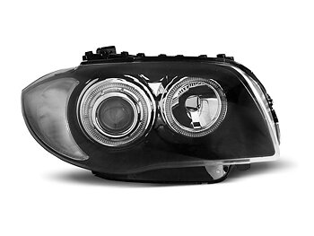 HEADLIGHTS BMW 1 E87/E81 04-07 BLACK