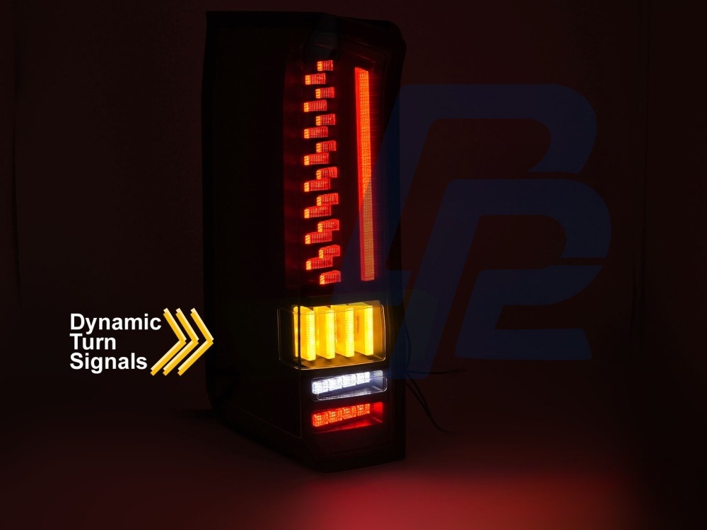LED Tail Lights Red/Clear Sequential for VW VW Crafter 2017– - 3