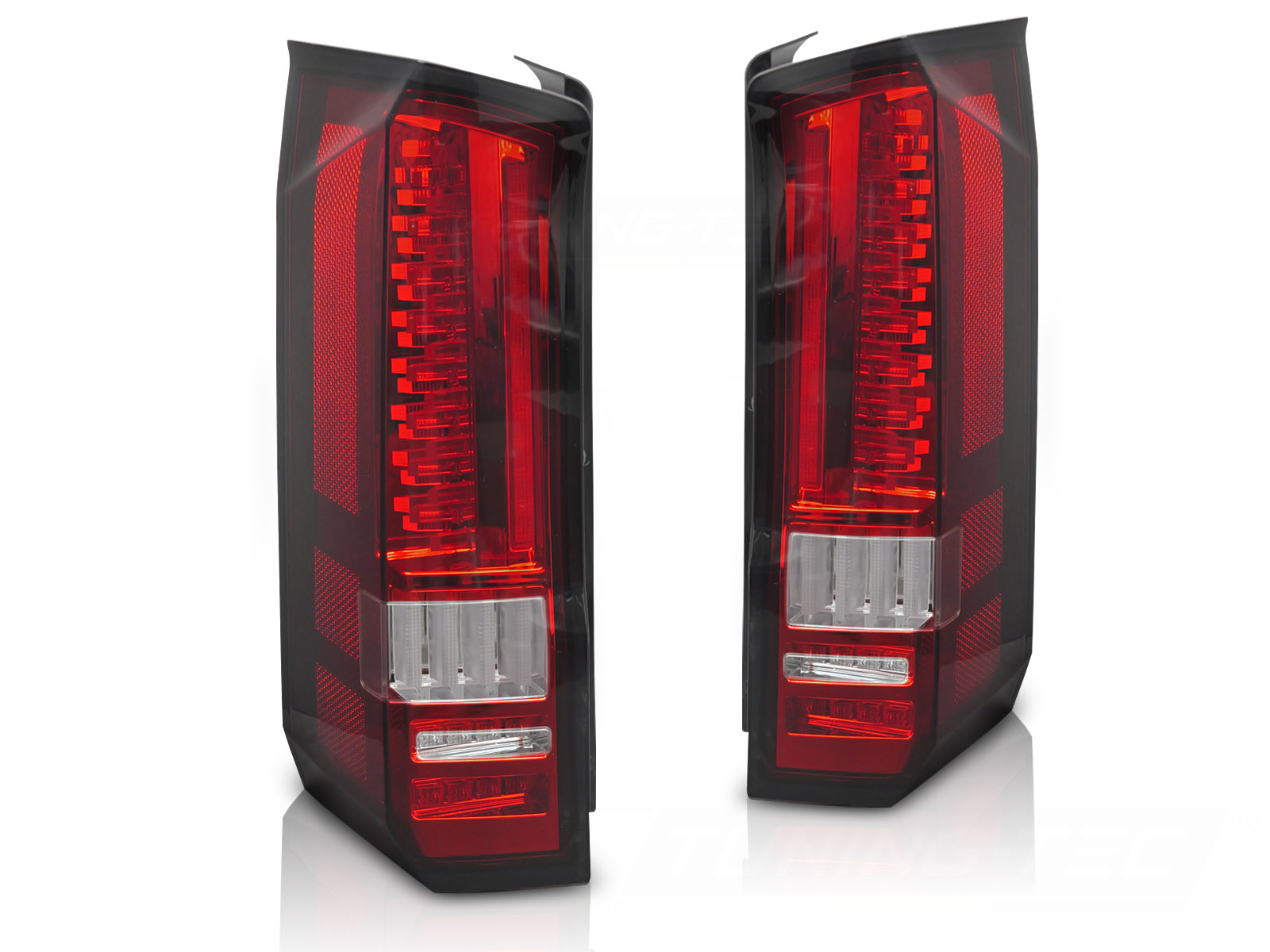 LED-BAKLYKTOR RÖD/VIT SEQ TILL VW VW CRAFTER 2017-