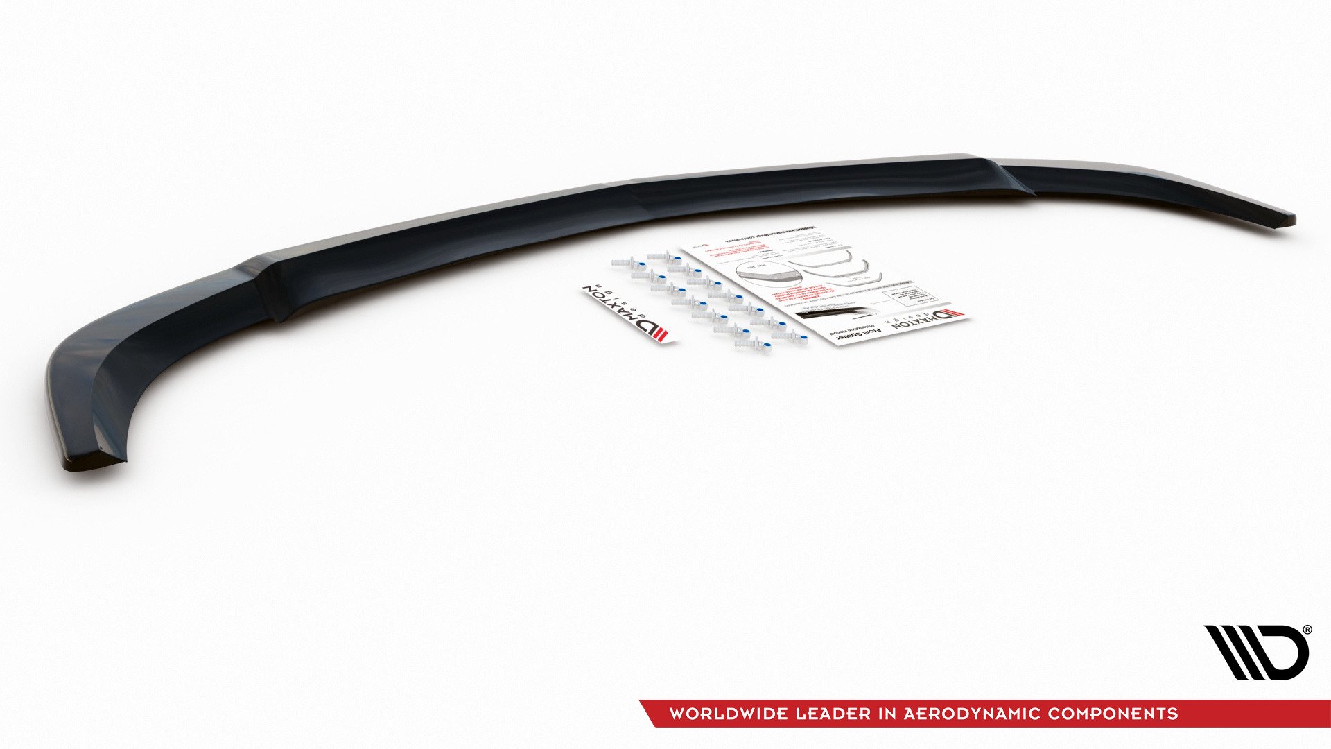 Front Splitter Mercedes-Benz C Coupe / Sedan / Estate AMG-Line C204 / W204 Facelift / S204 Facelift - 2