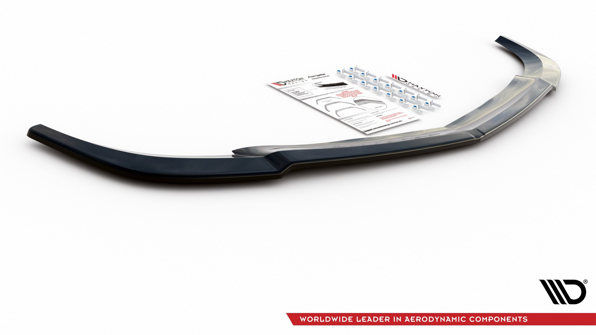 Front Splitter Mercedes-Benz C Coupe / Sedan / Estate AMG-Line C204 / W204 Facelift / S204 Facelift