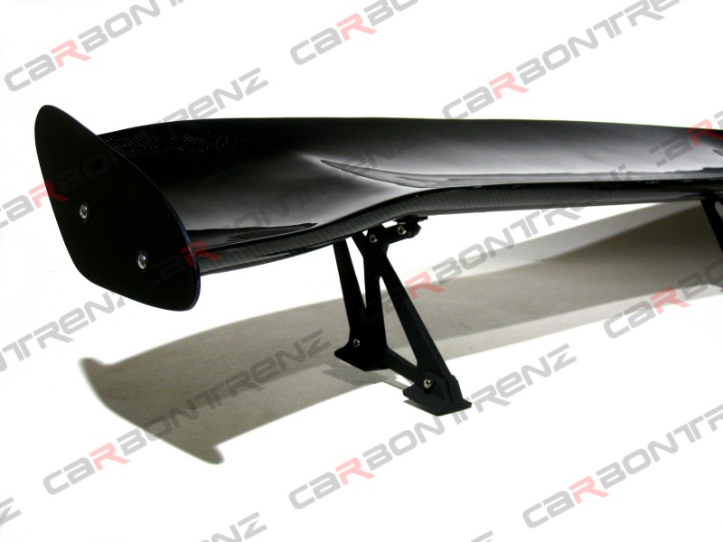 CARBONTRENZ UNIVERSAL CARBON FIBER SPOILER 3D-STYLE V2 - 3