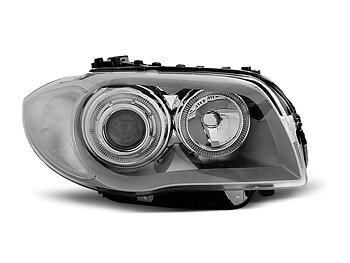 HEADLIGHTS BMW 1 E87/E81 04-07 CHROME