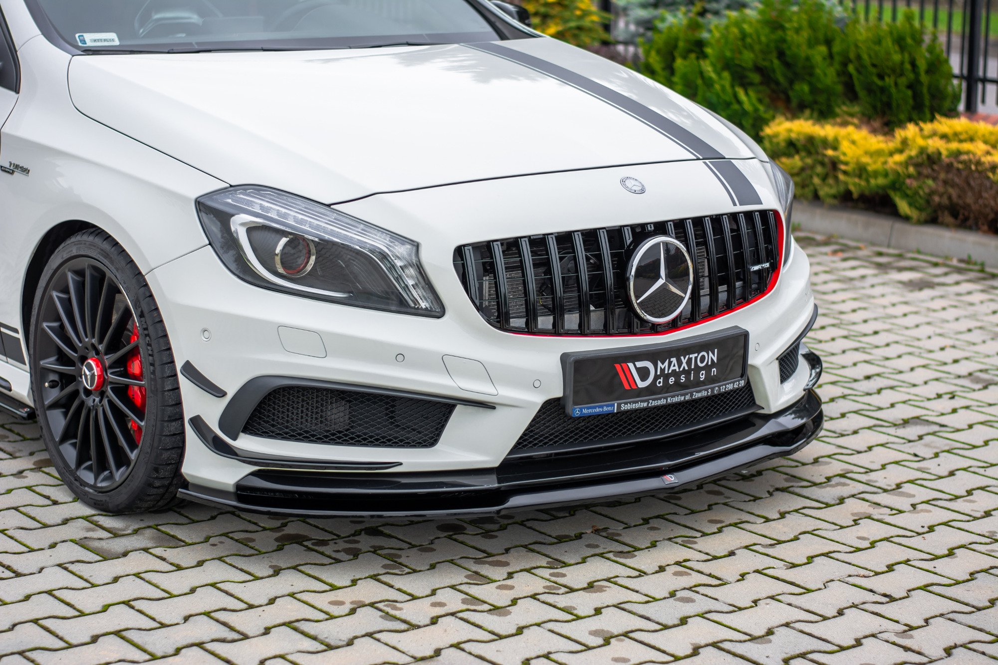 Front Splitter Mercedes A45 AMG W176 - 2