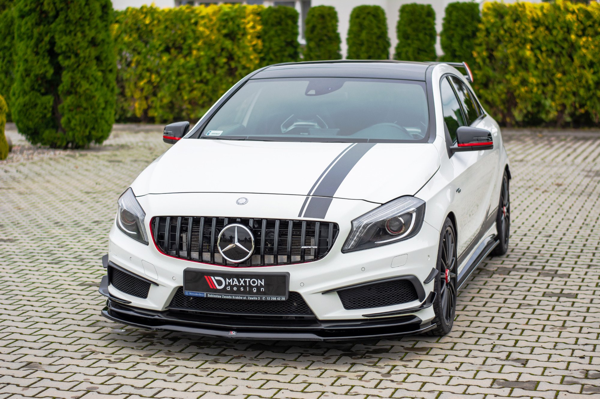 Front Splitter Mercedes A45 AMG W176 - 3