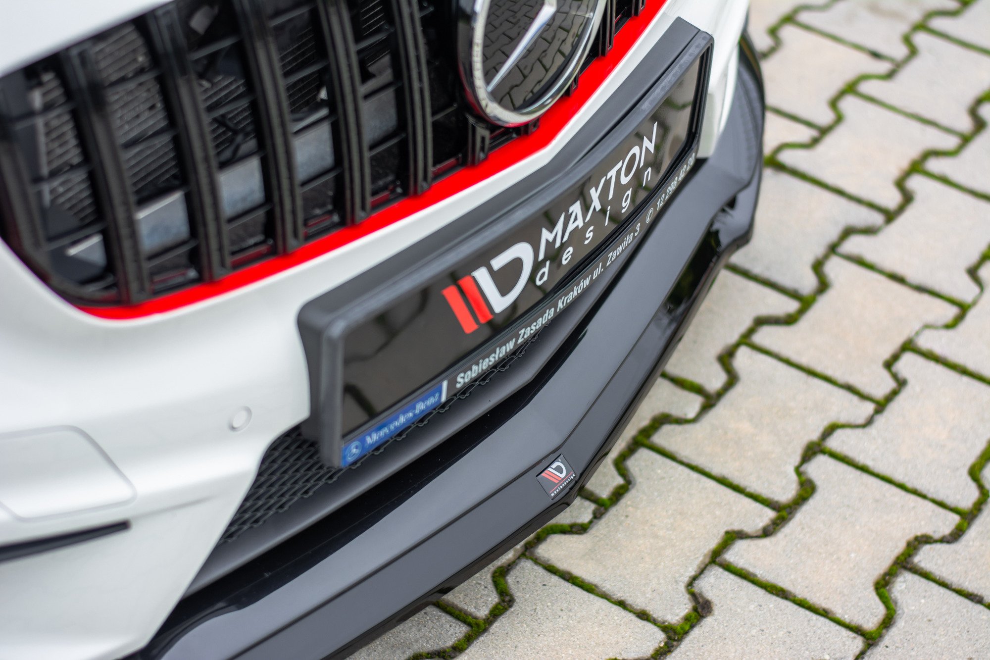 Front Splitter Mercedes A45 AMG W176 - 4