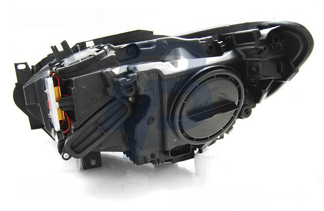 HEADLIGHTS BMW F20 / 21 11-12.14 AE TRUE DRL BLACK - 3