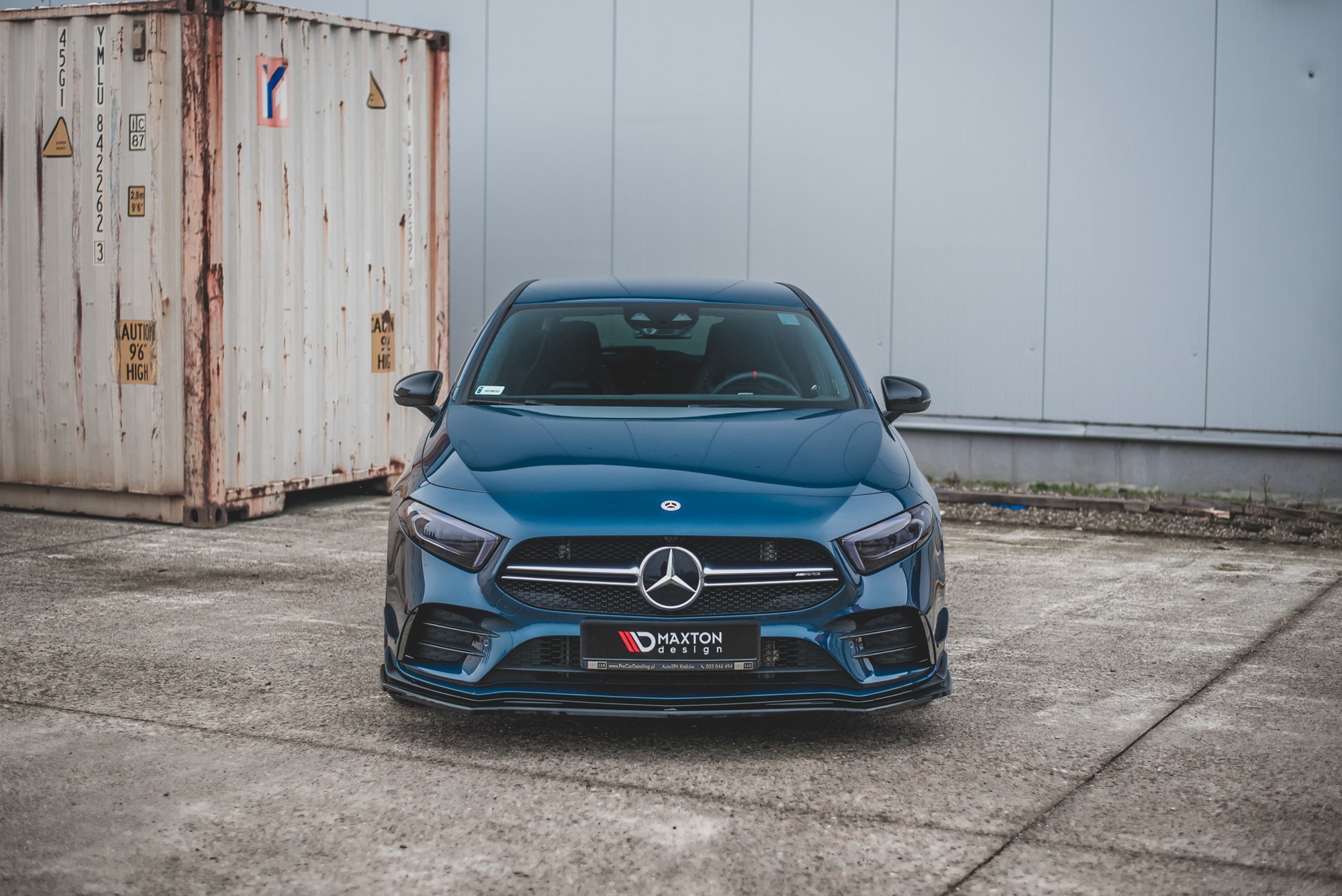 Front Splitter V.2 Mercedes A35 AMG AERO W177 - 2