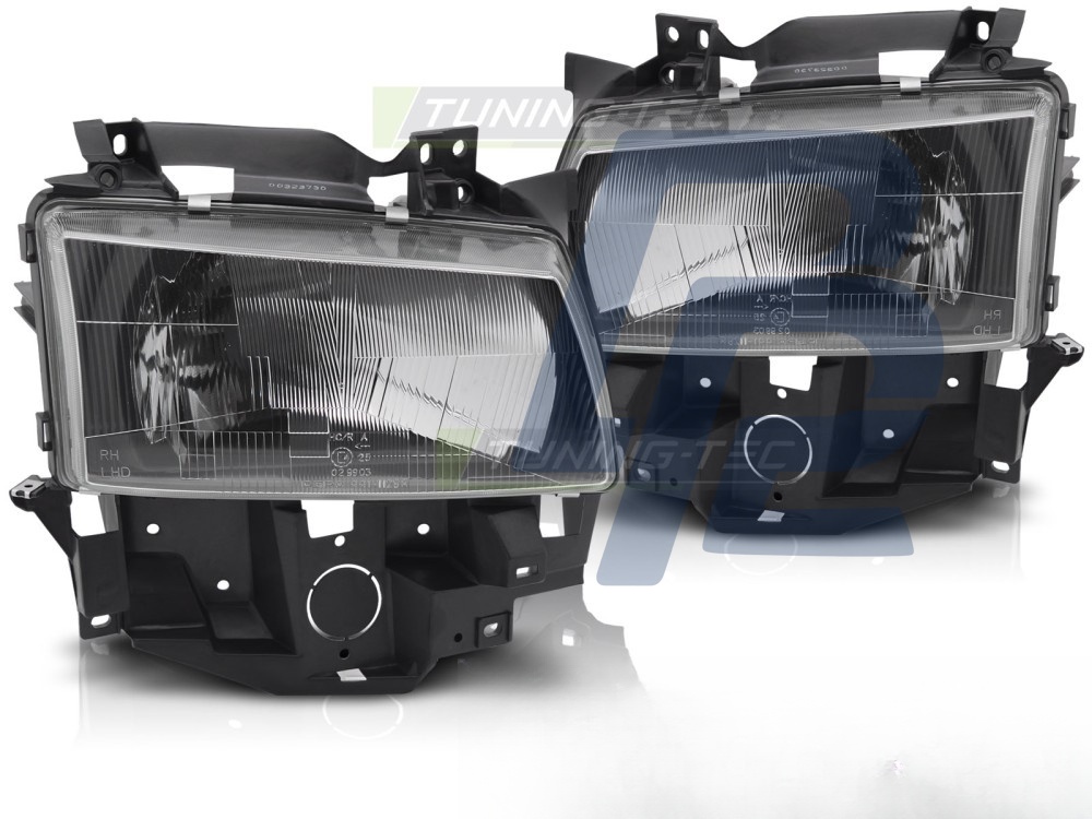 Headlights for VW T4 08.1996–03.2003 Bus Black - 3