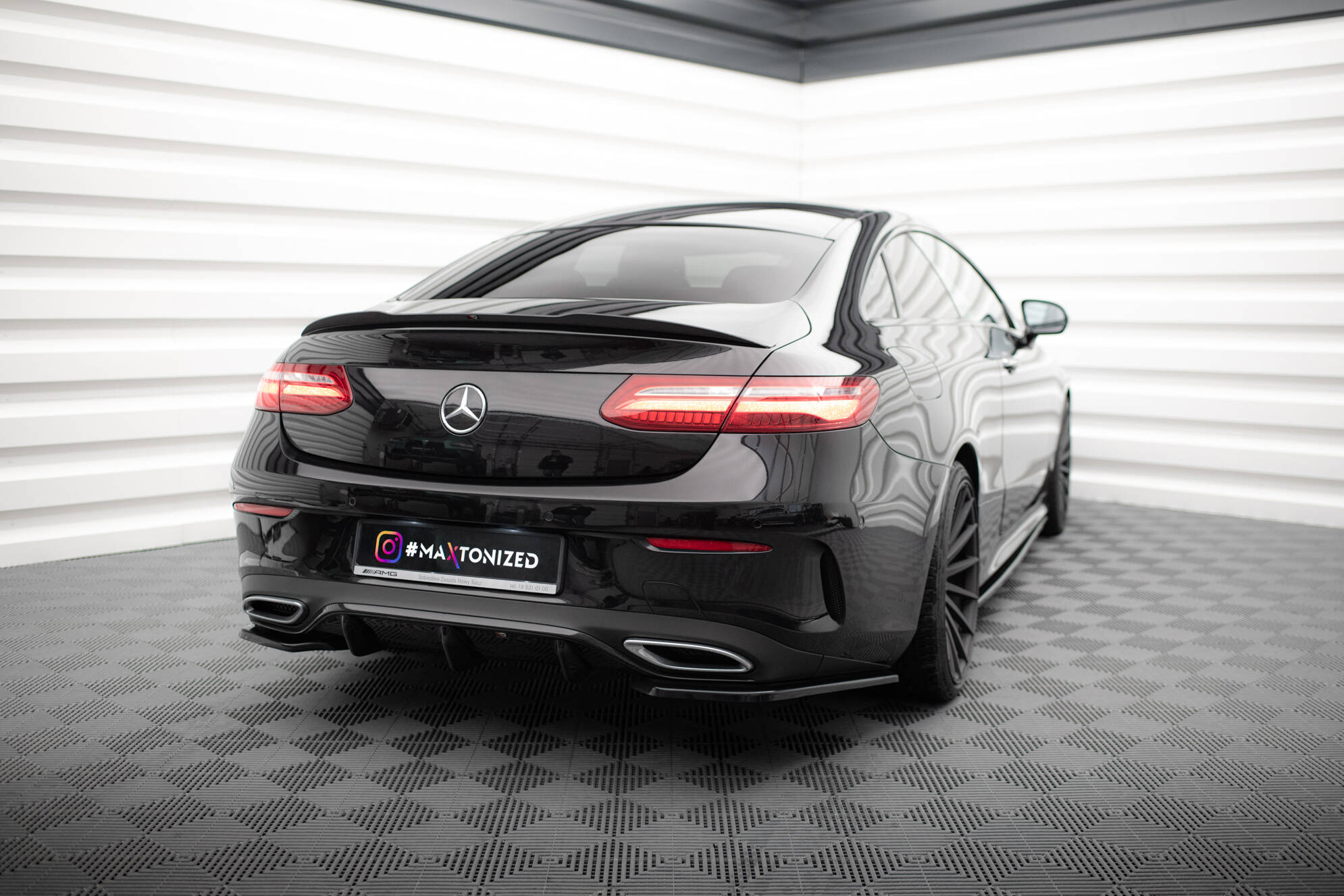 Spoiler CAP Mercedes-Benz E-Class W213 Coupe (C238) AMG-Line / 53 AMG - 4