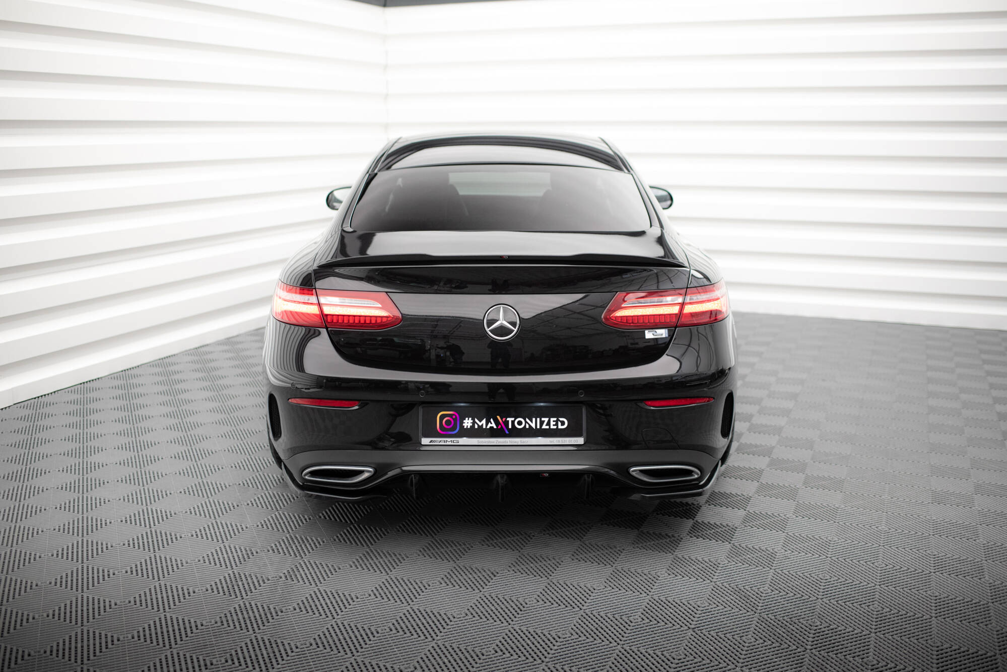 Spoiler CAP Mercedes-Benz E-Class W213 Coupe (C238) AMG-Line / 53 AMG - 3
