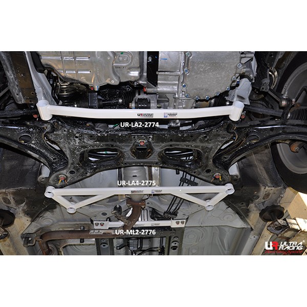 HONDA JAZZ 13+  ULTRARACING 4-POINT FRONT LOWER BRACE 2775 - 6