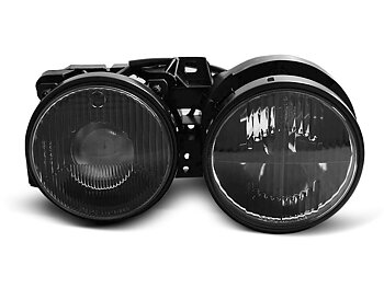 HEADLIGHTS BMW E30 11.82-06.94 BLACK