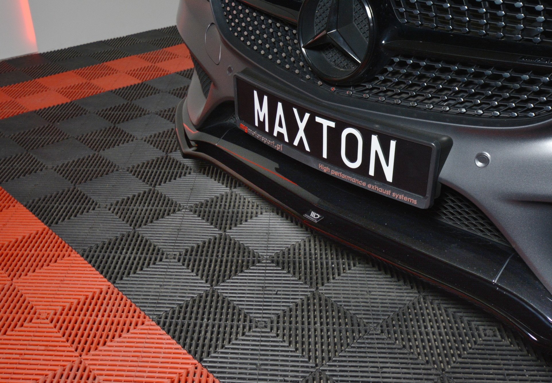 Front Splitter Mercedes C-class W205 Coupe Amg-line (2015-2018) - 3