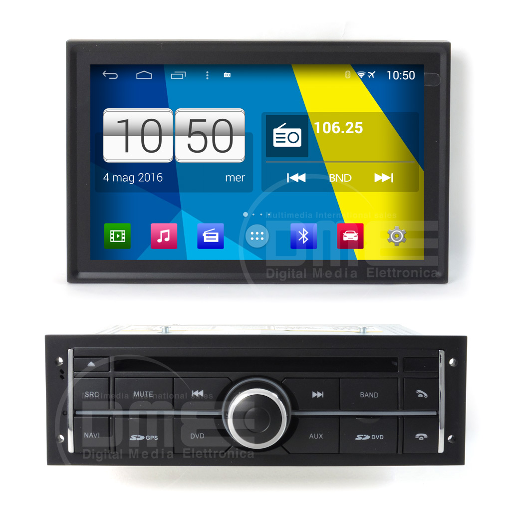 MITSUBISHI L200 7" MODELLANPASSAD ANDROID HUVUDENHET