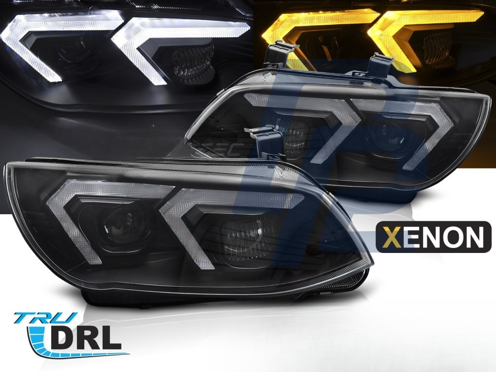 Xenon Headlights Black for BMW E92/E93 LCI 2010–2013 - 5