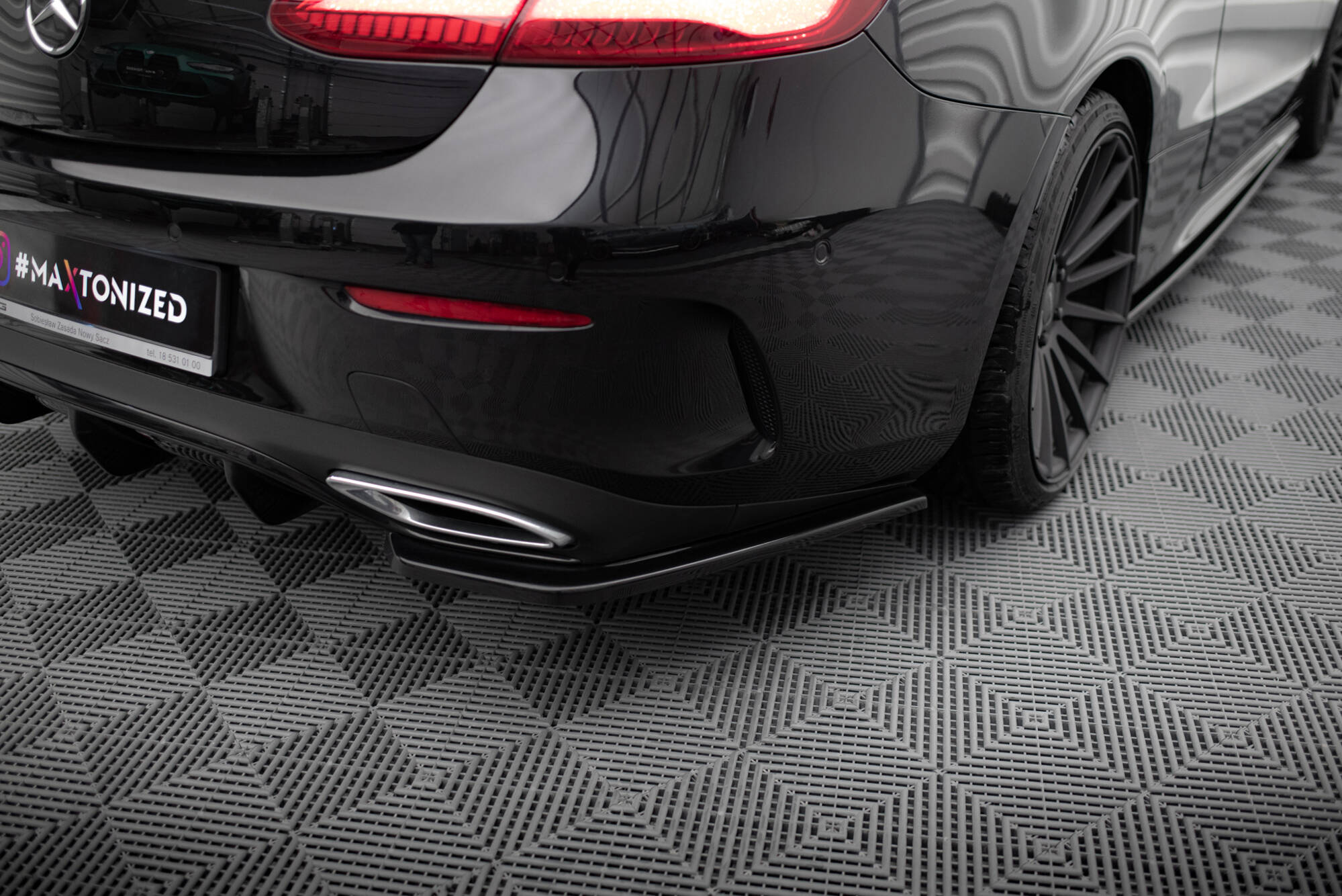 Rear Side Splitters Mercedes-Benz E-Class W213 Coupe (C238) / Cabriolet (A238) AMG-Line - 6