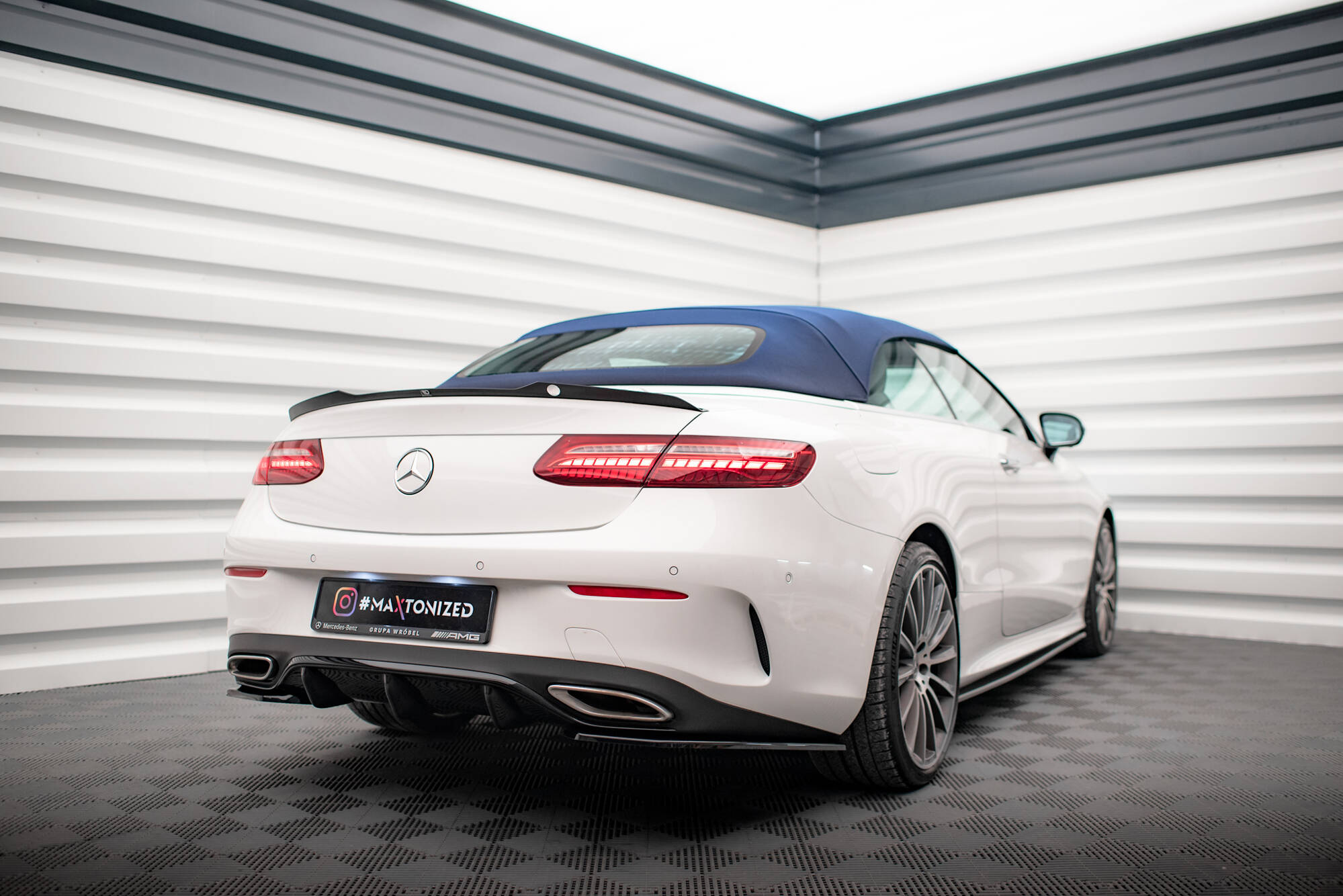 Rear Side Splitters Mercedes-Benz E-Class W213 Coupe (C238) / Cabriolet (A238) AMG-Line - 4