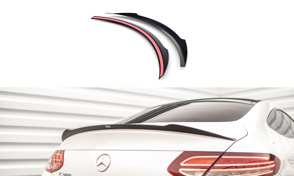 Spoiler CAP Mercedes C W205 Coupe AMG-Line