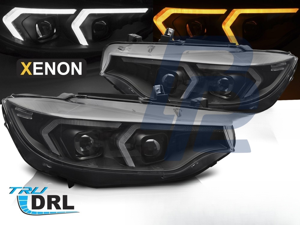 Xenon Headlights Black for BMW F32/F33 2013–2017 - 2