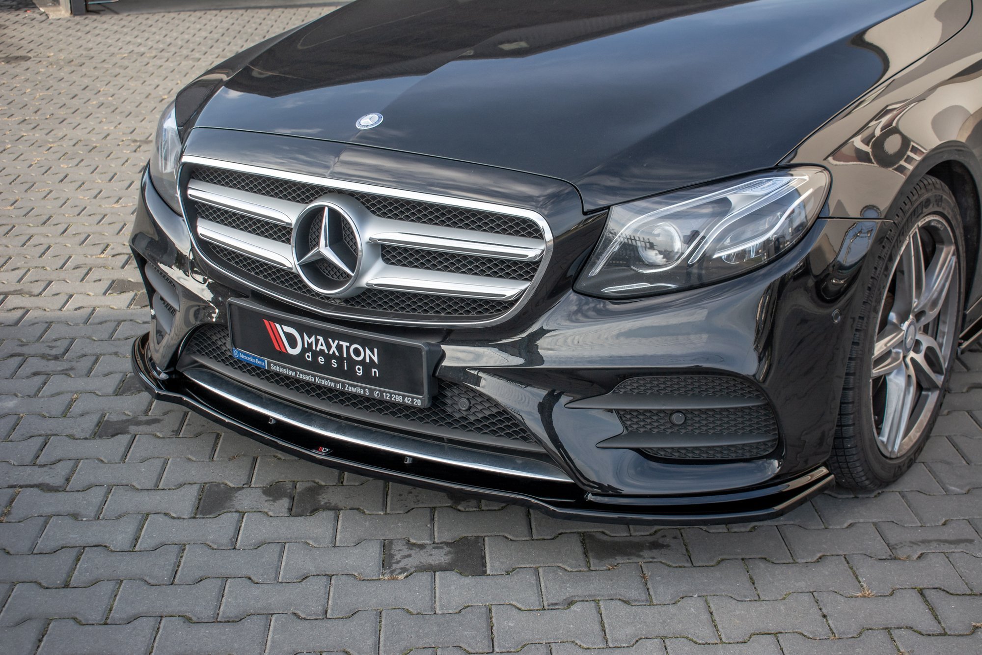 Front Splitter Mercedes E43 AMG / AMG Line W213 - 2