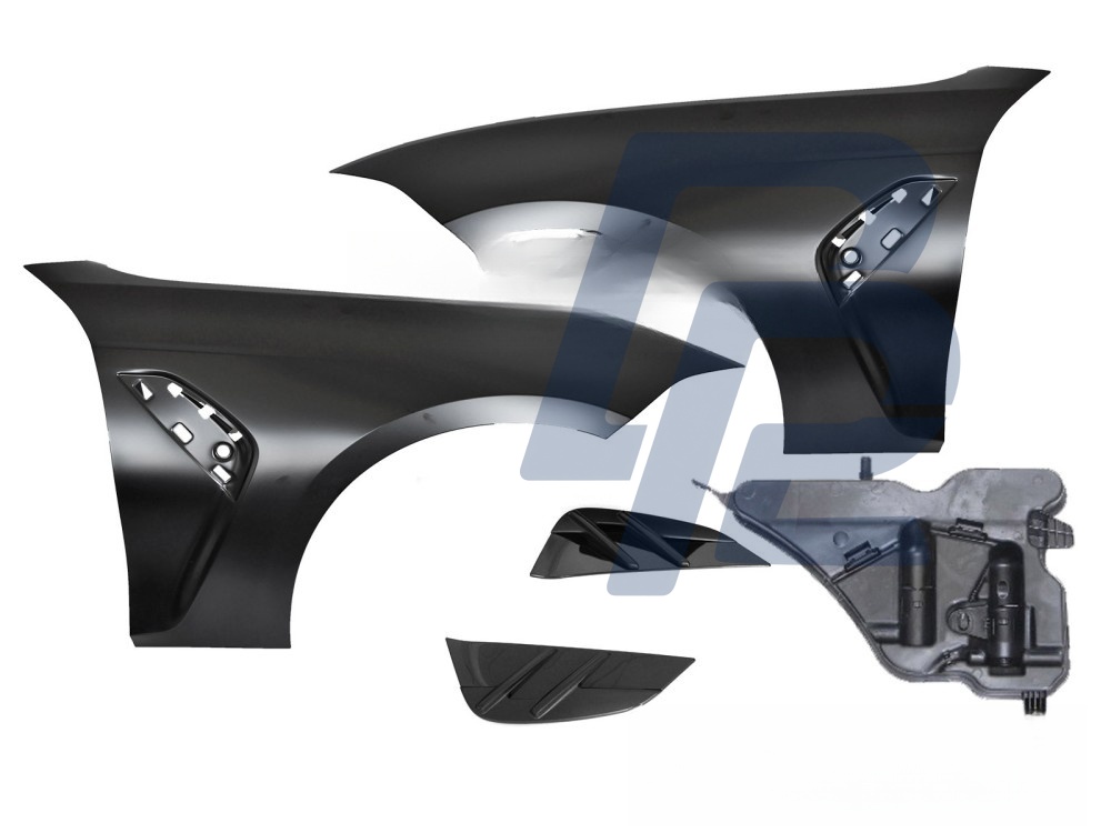 Front Wings for Fenders Sport Style with Side Vent Black for BMW G20 G21 2019–2022 - 4