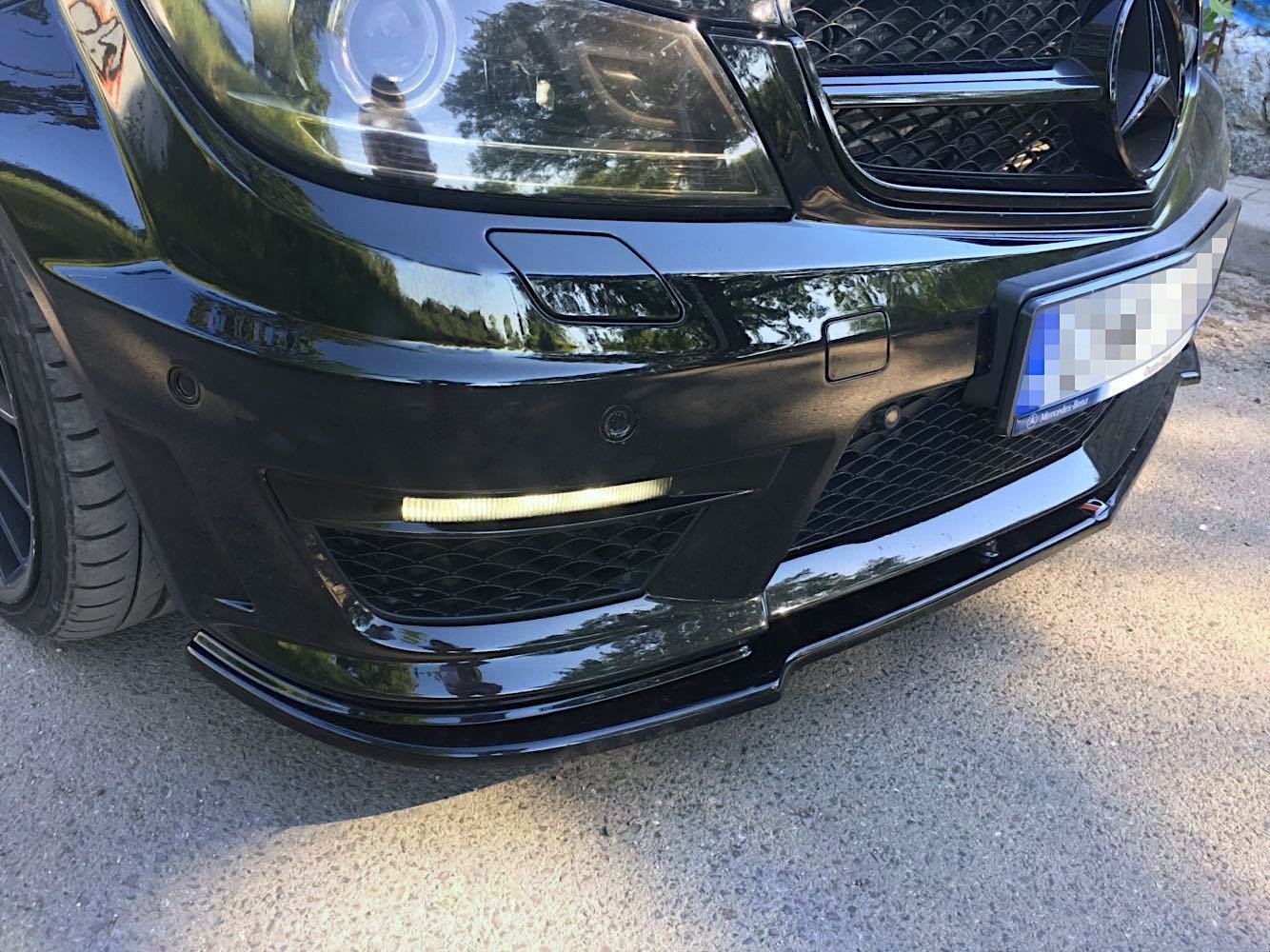 Front Splitter Mercedes-Benz C63 AMG Sedan / Estate W204 / S204 Facelift - 2