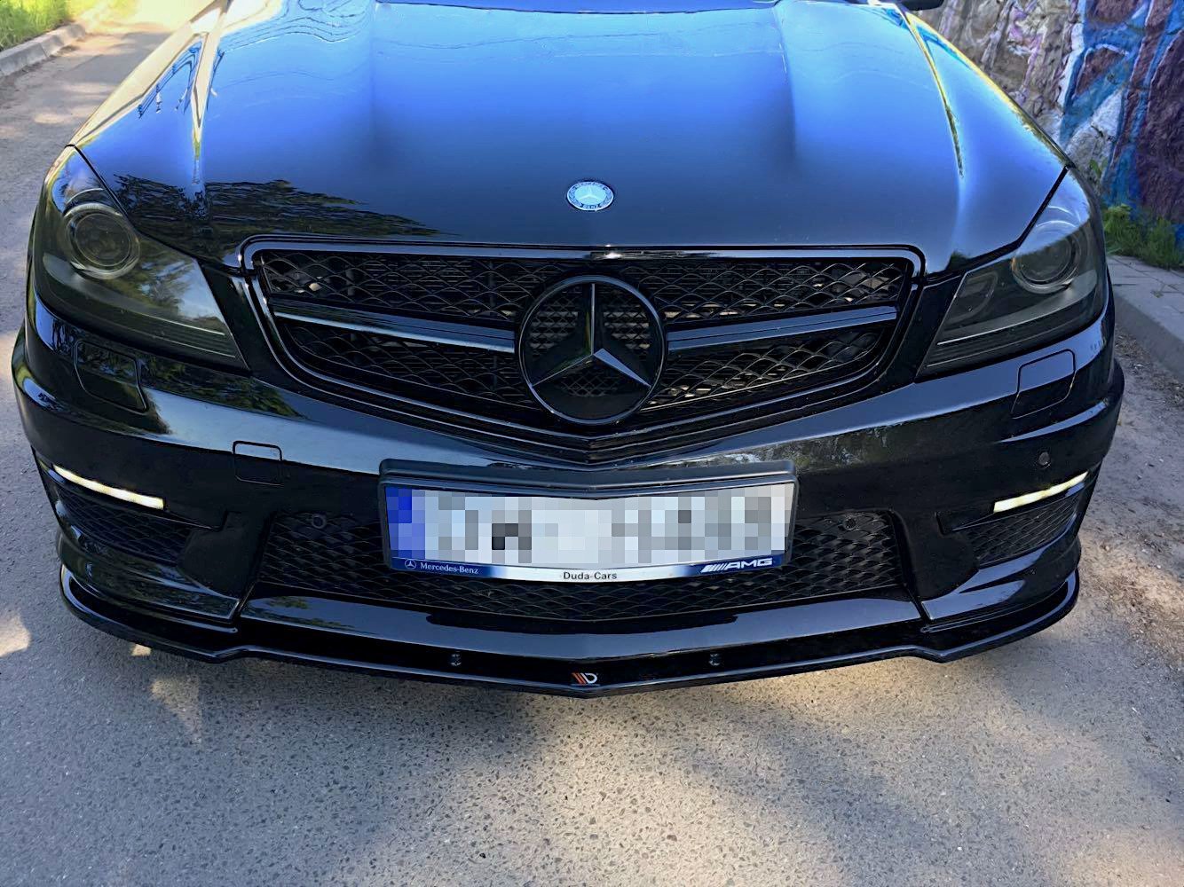 Front Splitter Mercedes-Benz C63 AMG Sedan / Estate W204 / S204 Facelift