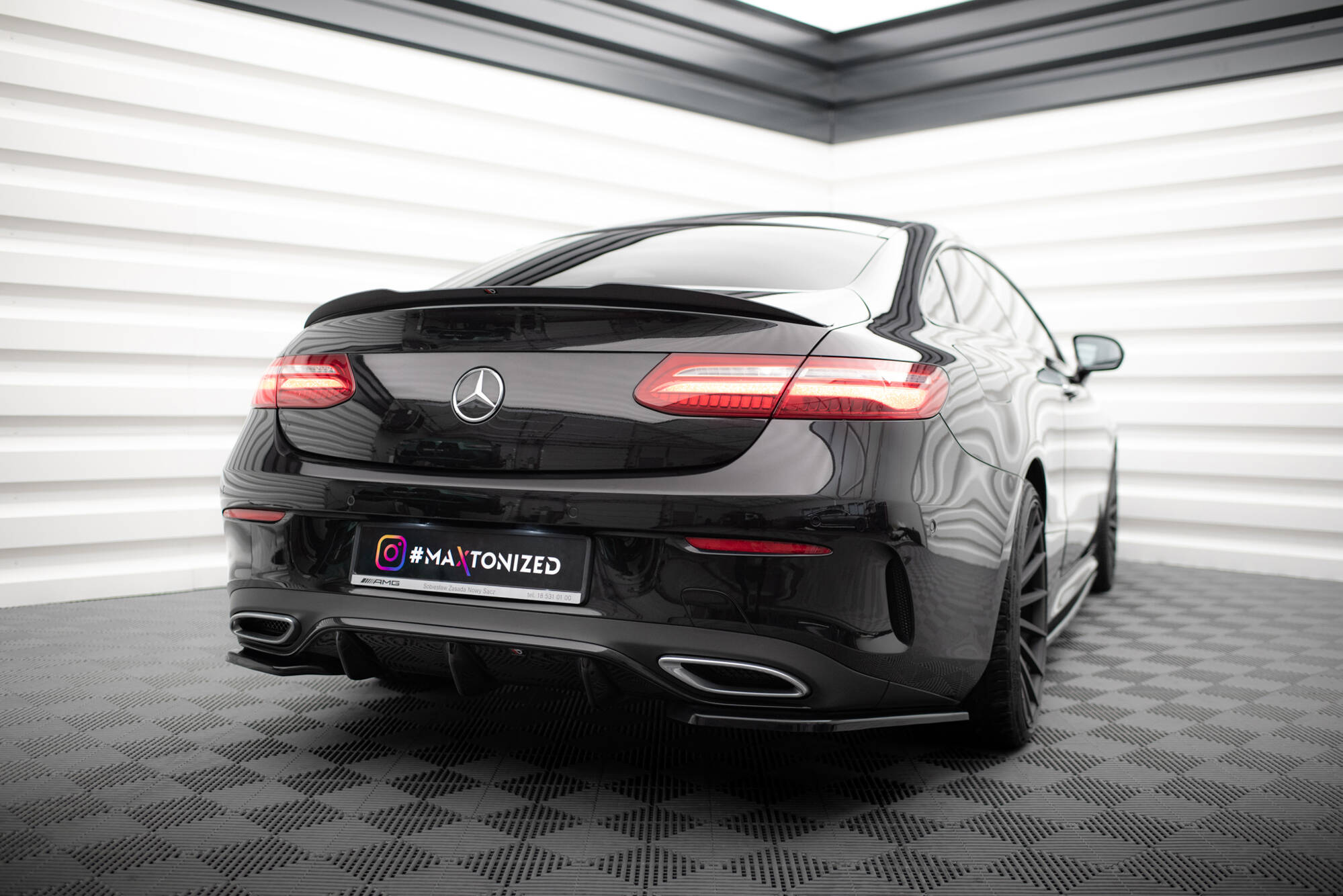 Rear Valance Mercedes-Benz E-Class W213 Coupe (C238) / Cabriolet (A238) AMG-Line - 4