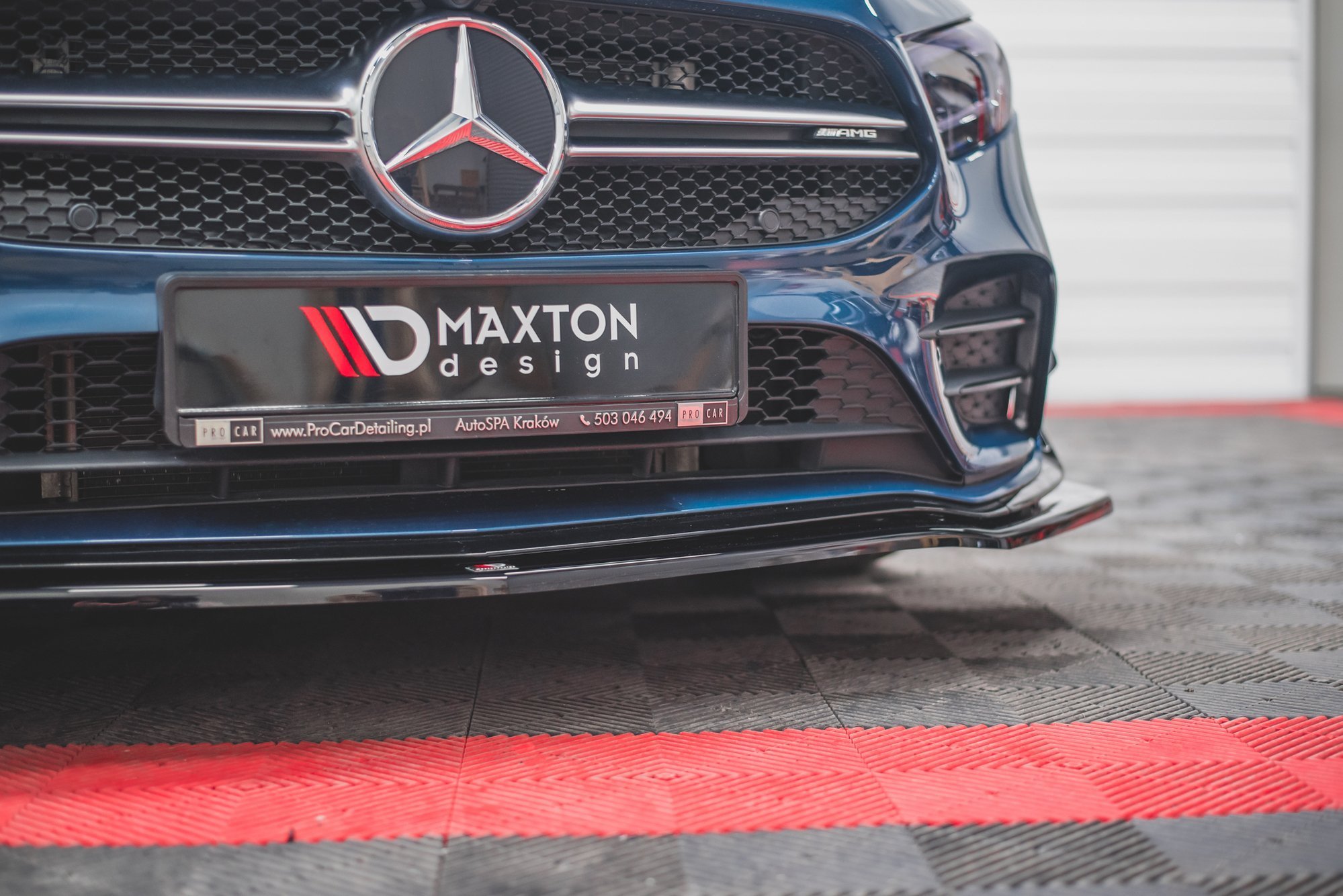 Front Splitter V.1 Mercedes A35 AMG AERO W177 - 5