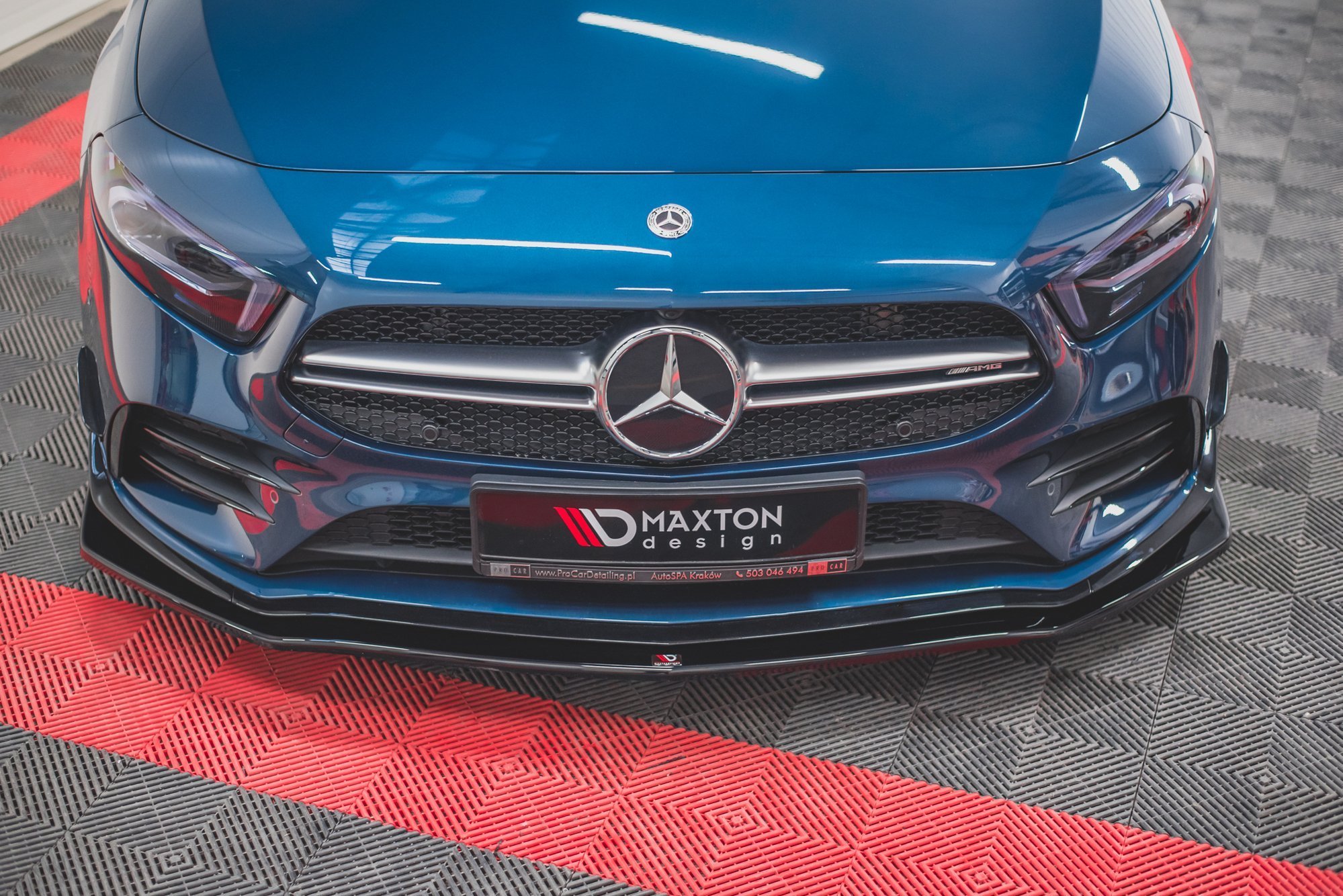 Front Splitter V.1 Mercedes A35 AMG AERO W177 - 4