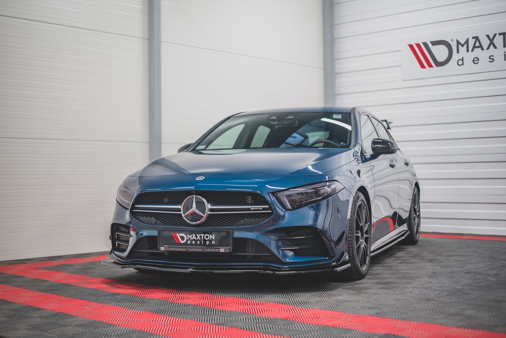 Front Splitter V.1 Mercedes A35 AMG AERO W177 - 3
