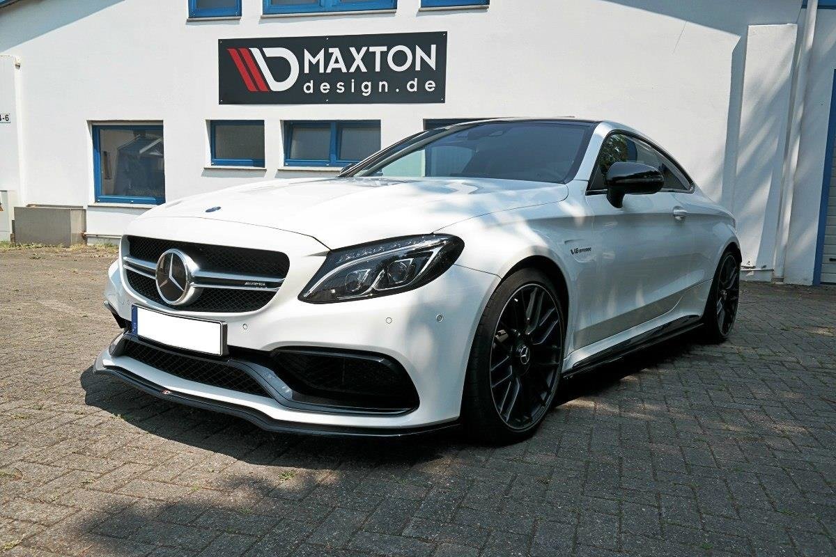 Front Splitter V.1 Mercedes C 205 63 AMG Coupe - 2