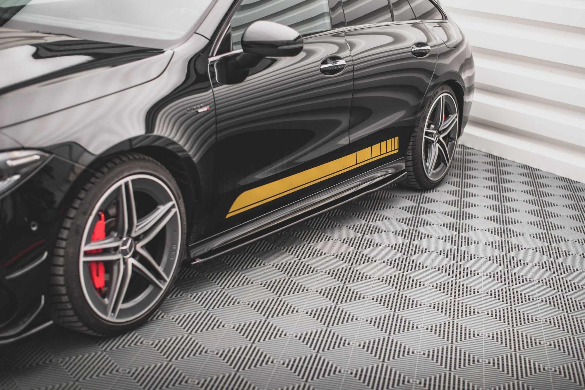 Side Skirts Diffusers Mercedes-AMG CLA 35 / 45 C118 - 3