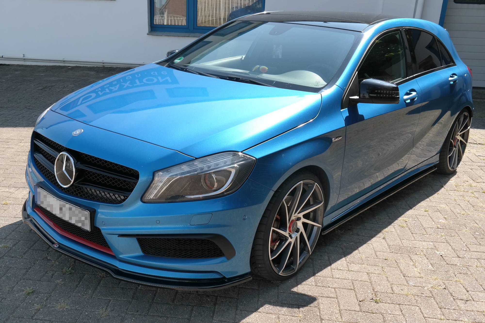 Side Skirts Splitters Mercedes A-class W176 Amg-line Pre-facelift (2013-2015) - 3