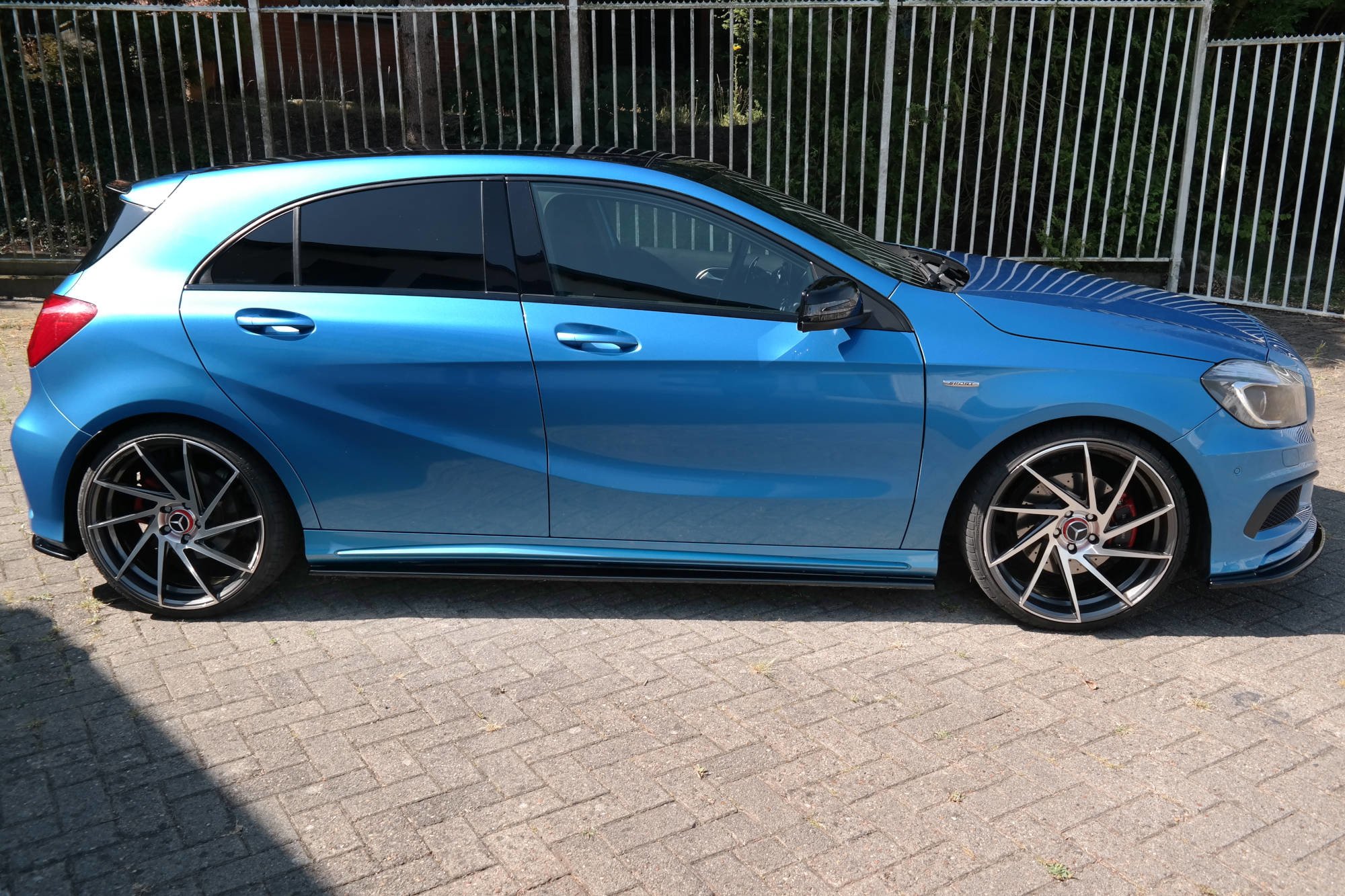 Side Skirts Splitters Mercedes A-class W176 Amg-line Pre-facelift (2013-2015) - 5