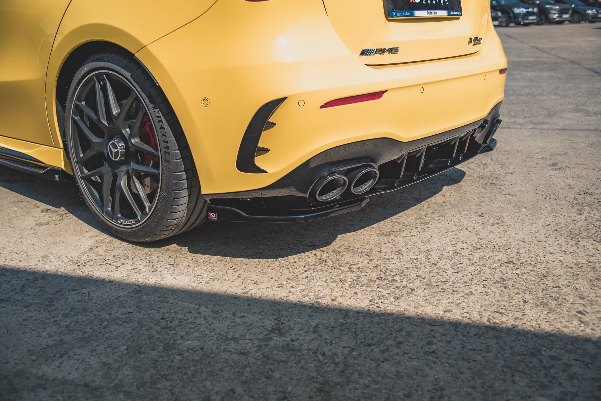 Rear Side Splitters V.1 Mercedes AMG A 45 S Aero Pack W177 - 5