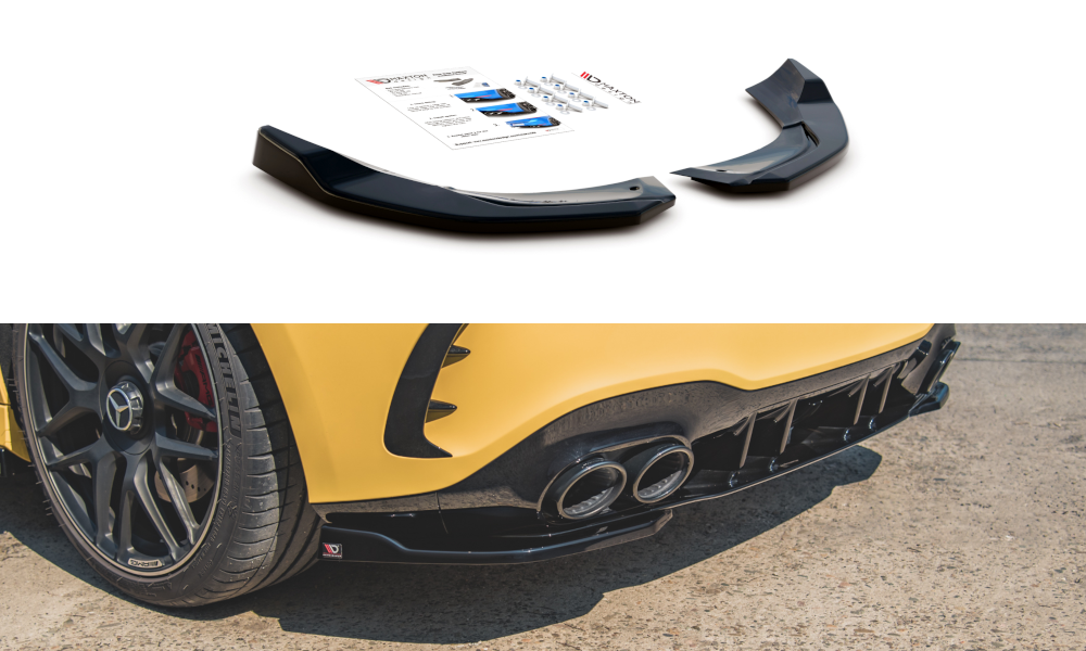 Rear Side Splitters V.1 Mercedes AMG A 45 S Aero Pack W177